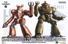Load image into Gallery viewer, 1/60 Moderoid HL-98 Hercules 21 &amp; ASV99 Boxer Alternate Color Ver
