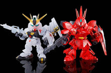 Load image into Gallery viewer, Limited SD BB Ex Standard RX-93 Nu Gundam vs MSN-04 Sazabi Clear Colour Set

