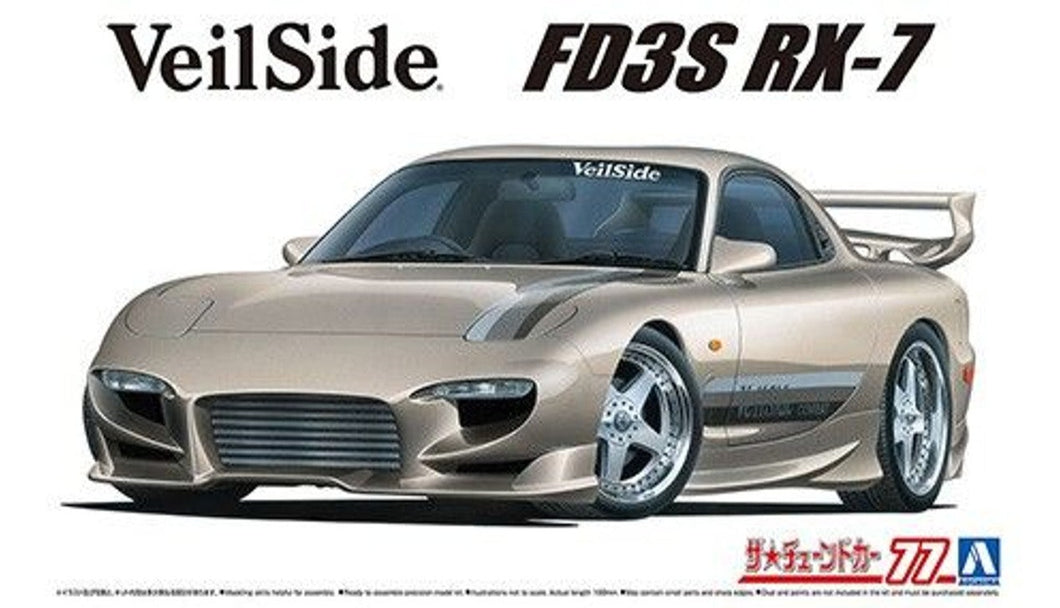 1/24 VeilSide Combat Model FD3S RX-7 '99 Mazda No. 77