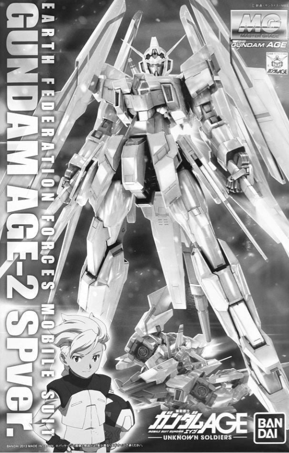P Bandai 1/100 MG Gundam Age 2 Normal SP Version