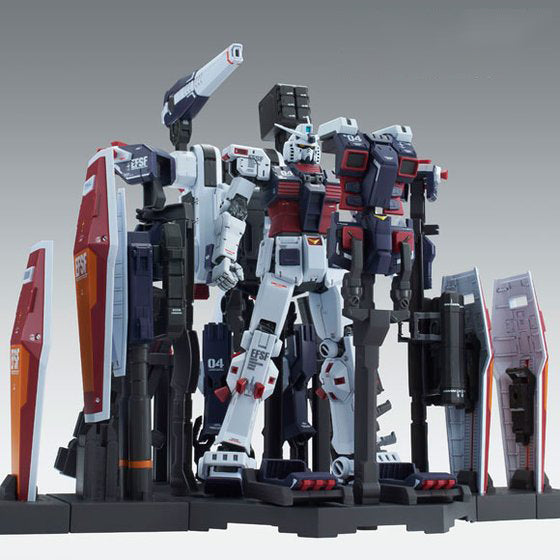 P Bandai 1/100 MG Weapon & Armor Hanger for Full Armor Gundam Ver Ka Gundam Thunderbolt