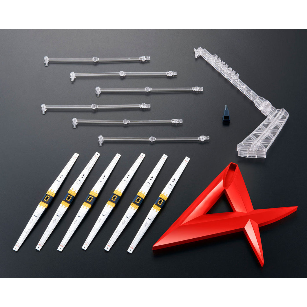 P Bandai 1/144 RG Expansion Parts For v Gundam Double Fin Funnel Custom Unit