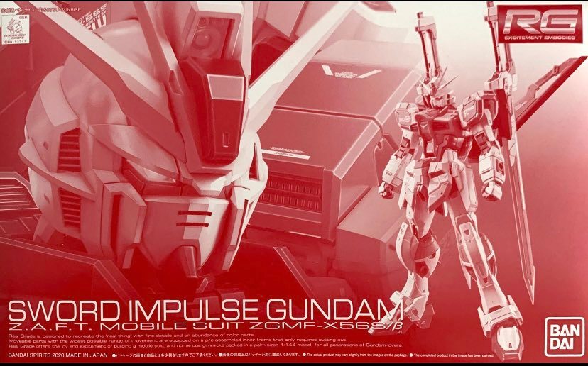 P Bandai 1/144 RG Sword Impulse