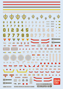 Gundam Decal Set 37 for 1/144 MS Earth Federation Space Force EFSF