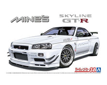 Load image into Gallery viewer, 1/24 Mine&#39;s BNR34 Skyline GT-R &#39;02
