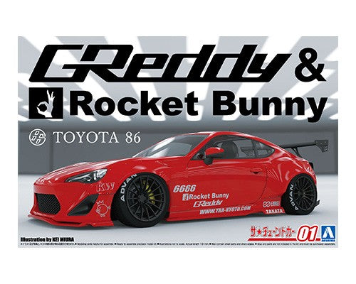 1/24 ZN6 Toyota 86 Greddy & Rocket Bunny Enkei Version