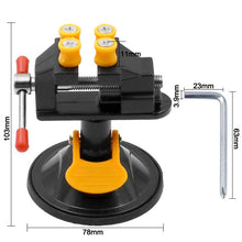 Load image into Gallery viewer, Mini Vise with Suction Cup
