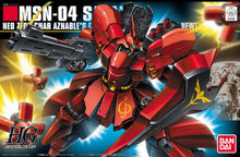 Load image into Gallery viewer, 1/144 HGUC MSN-04 Sazabi
