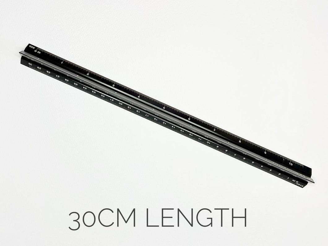 Metal Scale Ruler 30cm