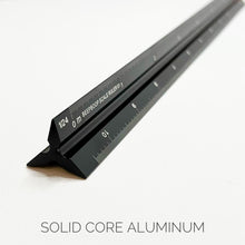 Load image into Gallery viewer, Metal Scale Ruler 30cm
