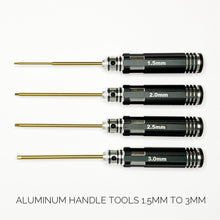 Load image into Gallery viewer, Hex Titanium Coated Screwdriver Set
