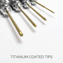 Load image into Gallery viewer, Hex Titanium Coated Screwdriver Set
