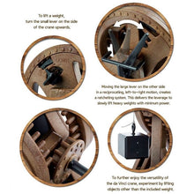 Load image into Gallery viewer, Da Vinci Leverage Crane
