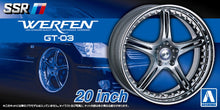 Load image into Gallery viewer, 1/24 SSR Werfen GT-03 20 Inch
