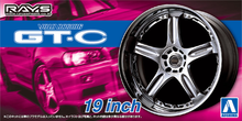 Load image into Gallery viewer, 1/24 Volk Racing GT-C 19 Inch
