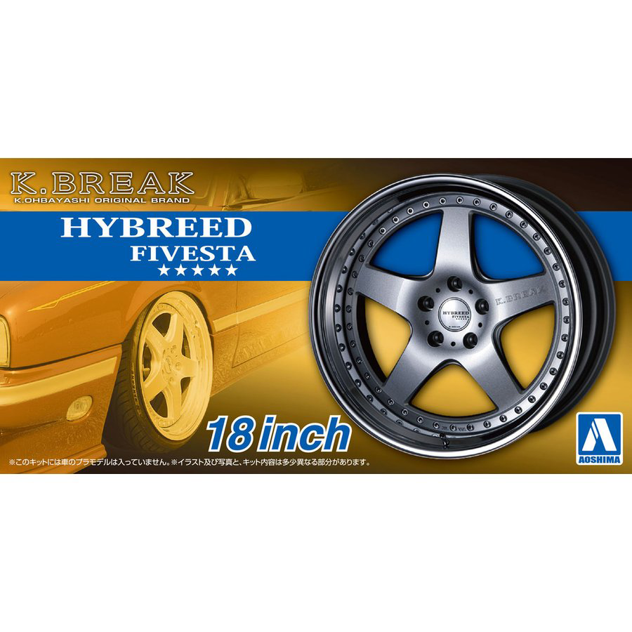 1/24 K-BREAK Hybreed Fivesta 18 inch