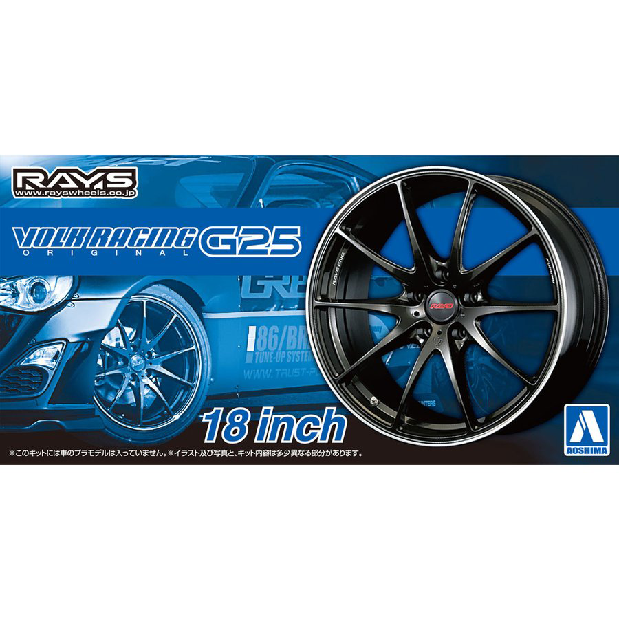 1/24 Volk Racing G25 18 inch