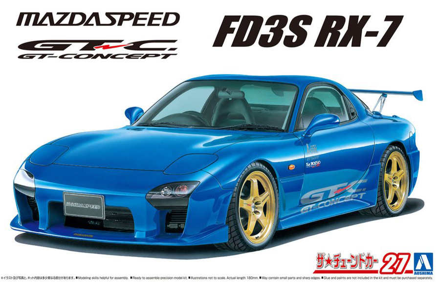1/24 Mazdaspeed FD3S RX-7 A Spec GT Concept '99