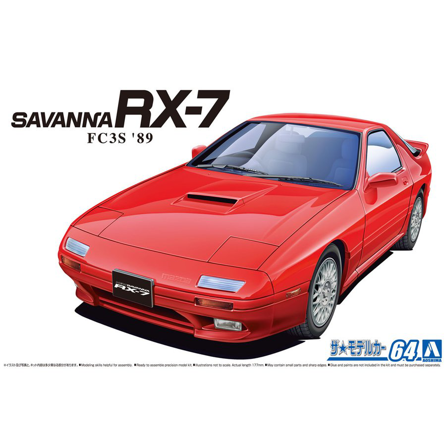 1/24 Mazda FC3S Savannah RX-7 '89