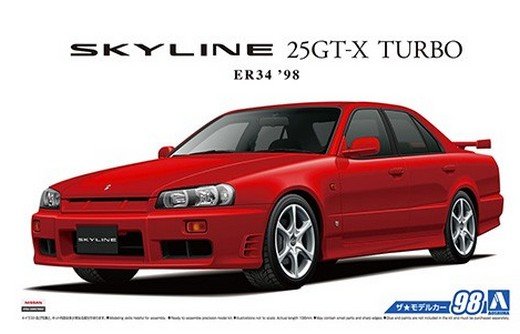 1/24 ER34 Skyline 25GT-X Turbo '98