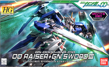 Load image into Gallery viewer, 1/144 HG 00 Raiser + GN Sword III
