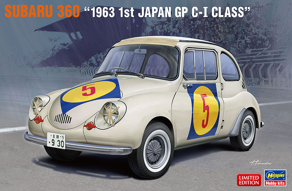 1/24 Subaru 360 1963 The 1st Japanese Grand Prix C-1 Class