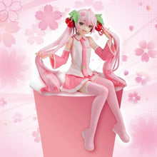 Load image into Gallery viewer, Sakura Hatsune Miku Cup Noodle Cover Stopper Figure
