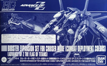 Load image into Gallery viewer, P Bandai 1/144 HGUC Booster Expansion Set for Cruiser Mode Combat Deployment Colors

