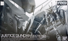 Load image into Gallery viewer, P Bandai 1/144 RG GMF-X09A Justice Gundam Deactive Mode
