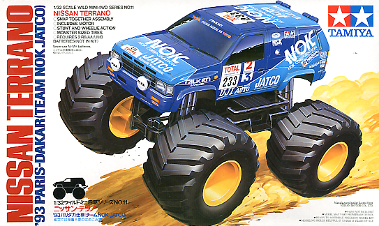 1/32 Mini 4WD Terrano '93 Paris-Dakar