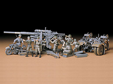 Load image into Gallery viewer, 1/35 German 88mm Gun FlaK 36/37 with Trailer
